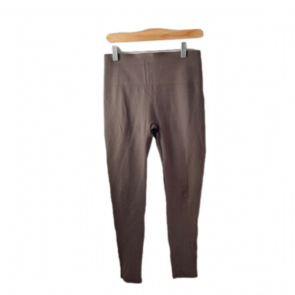 SPANX Ready To Wow Structured Leggings Brown Size Medium
